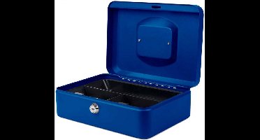GELDKIST PAVO 250X180X90MM BLAUW