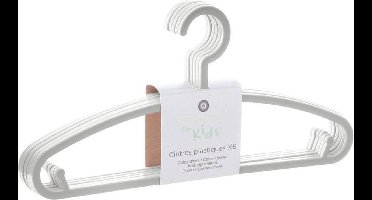 Atmosphera Kids Kinderhanger - Kledinghanger - Wit - 24 stuks - Kunststof