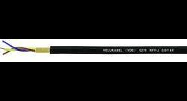 Helukabel 32059 Grondkabel NYY-J 5 G 1.5 mm² Zwart 50 m