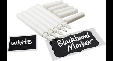 Krijtbordstiften - Chalk markers - 2 stuks - wit