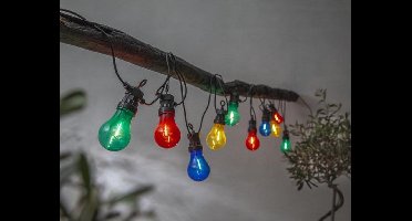 RTM Lighting Feestverlichting 405cm met 10 lampjes -Multicolor (RGB)