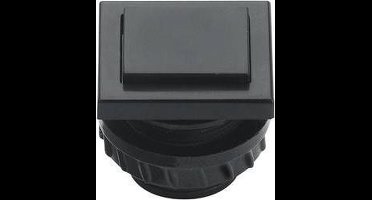 Grothe 61045 Belknop 1-voudig Zwart 12 V/1,5 A