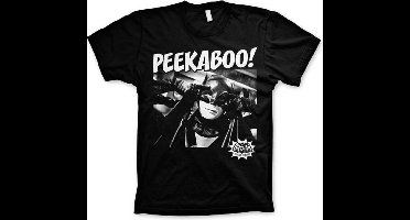 DC Comics Batman Heren Tshirt -2XL- Peekaboo! Zwart