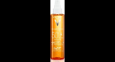 Vichy Capital Soleil Onzichtbare oliespray SPF50+ - Droge en waterbestendige formule - Met vitamine E en squalaan - 200ml