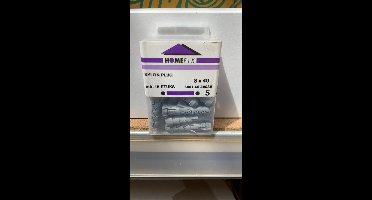 Homefix Nylon plug 8x40 15 st