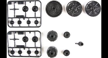 Tamiya 51531 Reserveonderdeel TT-02 G-deel aandrijving