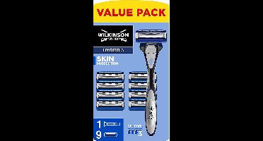 Wilkinson - Sword - Hydro 3 - Scheermes - Met 9 Mesjes