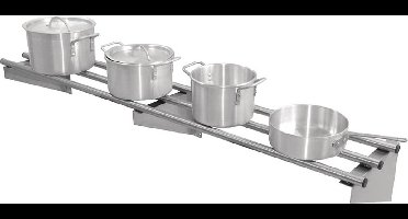 Vogue RVS wandplank 150cm