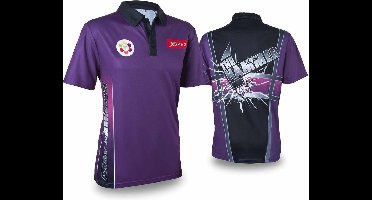 XQmax Darts Andy Hamilton replica wedstrijdshirt paars XXXL QD9200370