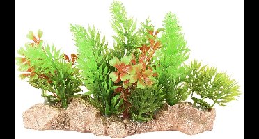 Flamingo - Aquarium Umbra plant - Groen - 15 x 7 x 10 cm