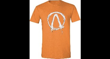 Borderlands - Dripping Logo Men T-Shirt - Orange - M