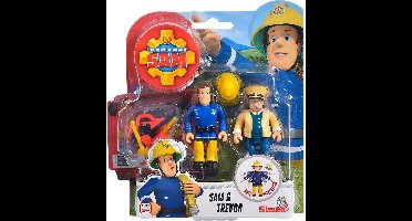 Brandweerman Sam Speelfiguren - Sam & Trevor