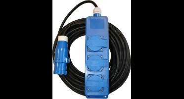 Triple-unit + CEE-stekker + 20m npr 3x1.5mm²