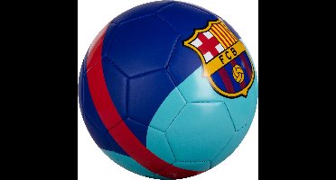 FC Barcelona Voetbal blue/turquoisemet logo’s size 5