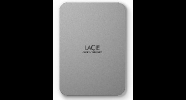 LaCie Mobile Drive (2022) - Externe Harde Schijf - 1 TB - Zilver