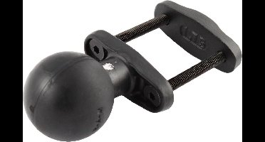 Vierkante Paal Klem Basis voor Palen tot 1.7" Breed - D Maat RAM-D-247U-17