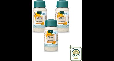 3 x Kneipp - Voetbadzout - Vitalizing - Citrusgeur - 600 g - Voetbadzout - Voetbadkristallen - Citrusgeur - Kneipp - Thermaalzout