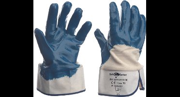 SafeWorker SW 2874 KATOEN NITRILE HALF GECOAT 01070098 - 12 stuks - Een Kleur - 10