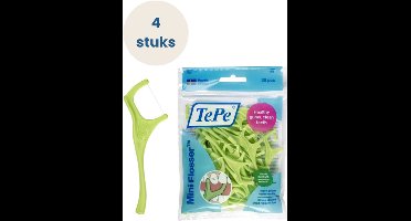 TePe Mini Flosser - 4 stuks - Voordeelverpakking