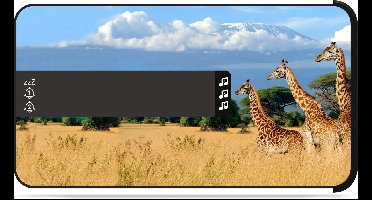 Bigben Kinderwekker met Geluidseffecten - Safari