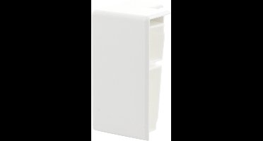 Attema K40 Buitenhoek Kabelgoot - Polarwit - Kunststof - Basishoek voor Eenvoudige Hoekmontage - Klikverbinding - Geschikt voor Buitengebruik - Afmetingen 40 x 40 x 73 mm