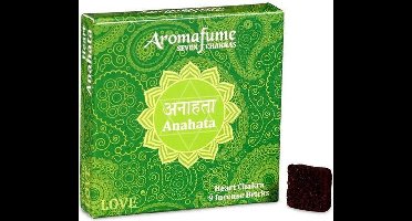 Aromafume Chakra Wierookblokjes: Anahata - Hart Chakra
