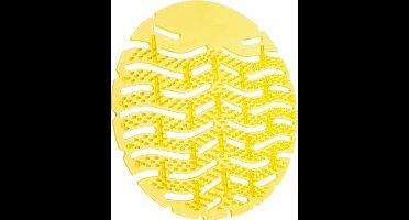 Hyscon | Urinoirmat | Lemon Geel | Met antispat haartjes | 10 stuks