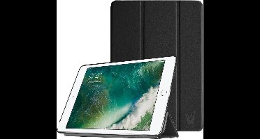 Hoes geschikt voor Apple iPad Air 10.5 (2019) / Pro 10.5 (2017) - Book Cover Tri-Fold Case - Zwart