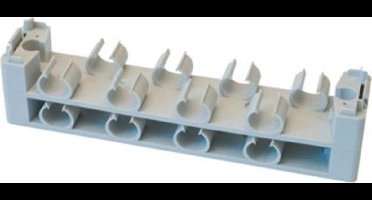 HAF Zadel Z8-S - 8-voudig Stapelbaar Zadel voor 16 en 19 mm Buis - Met CE-markering - Geschikt voor Elektrotechnische Installaties - Gewicht 50 gram - 2 Jaar Garantie