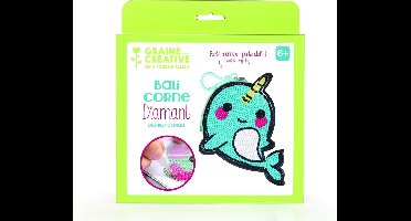 Diamond Painting Hobbypakket Kinderen - Portemonnee - Eenhoorn Walvis