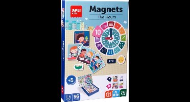 Apli Kids Leren klokkijken magneetspel