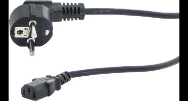 Profile - Toestelsnoer 2M Zwart - Zwart