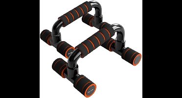 PromoHome Opdrukhulp Fitness Stangen Set - Oranje