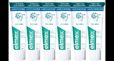 Elmex Sensitive Professional Whitening Tandpasta – 6 x 75 ml