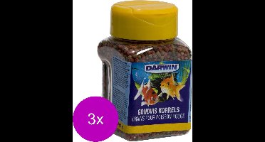 Darwin Goudvis Korrels - Vissenvoer - 3 x 100 ml