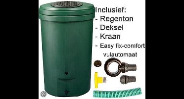 Regenton Harcostar Magnum 350L + gratis kraan en Easy fix comfort.