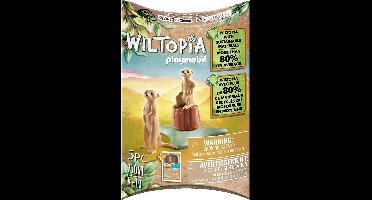 PLAYMOBIL Wiltopia Stokstaartje - 71069