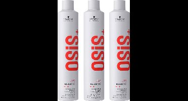 Schwarzkopf Professional OSiS+ Elastic Hold Haarlak - voordeelverpakking - 3 x 500ml