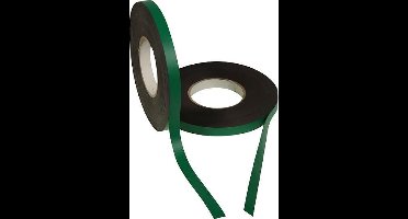 Inwell Magneetband kleur Groen 15mm op rol 5 meter
