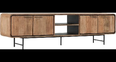 DTP Home Evo tv meubel Large teakhout – 225x40x60 cm