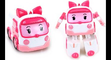 Silverlit Robocar Poli Transforming Robot - Amber