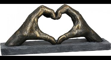 Gilde Handwerk - Figuur 'Heart of Hands' - Beeld - Brons