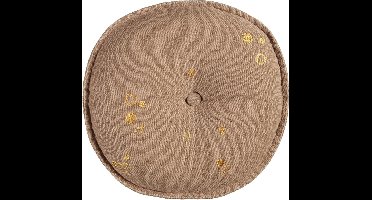 vtwonen Dot Round Sierkussen - 40x40 cm - Zacht Roze