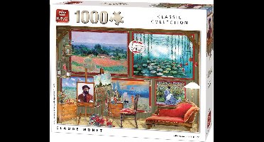 King Puzzel - Claude Monet - 1000 Stukjes