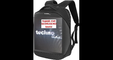 BAG1 De ALLERLEUKSTE RUGZAK met BEWEGEND BEELD op achterzijde