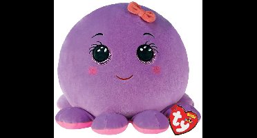 Ty Beanie Ty Squish a Boo Octavia Purple Octopus, 31cm