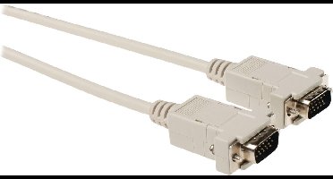 S-Impuls VGA monitor kabel / beige - 5 meter