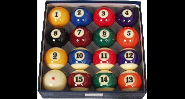 Pool ballen set Aramith 57.2mm Pro pool