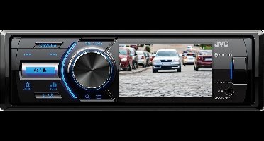 JVC KD-X560BT 1DIN Mechless autoradio met 3" kleurenscherm