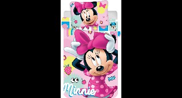 Disney Minnie Mouse Sweet - Baby Dekbedovertrek - 100 x 135 cm - Multi